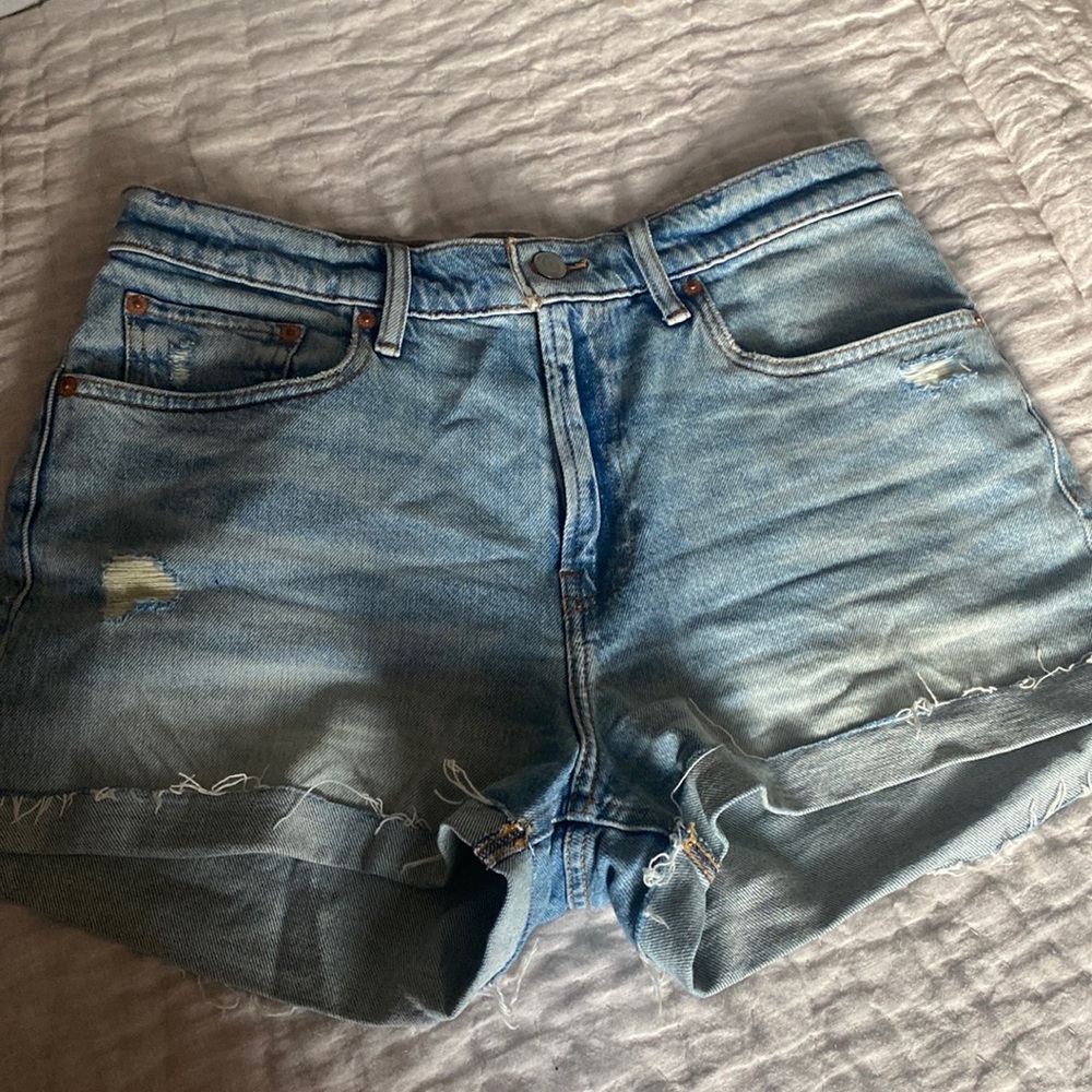Lucky Brand Lightwash Relaxed Jean Shorts